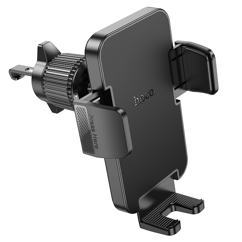 Автомобильный держатель HOCO H36 Cheetah, зажимной, на воздуховод, черный фото