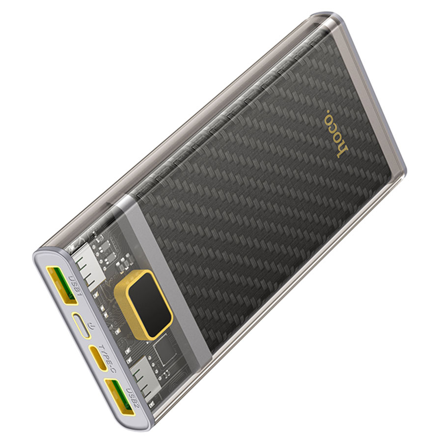 Портативный аккумулятор HOCO J103 Discovery, 10000 мА⋅ч, серый фото