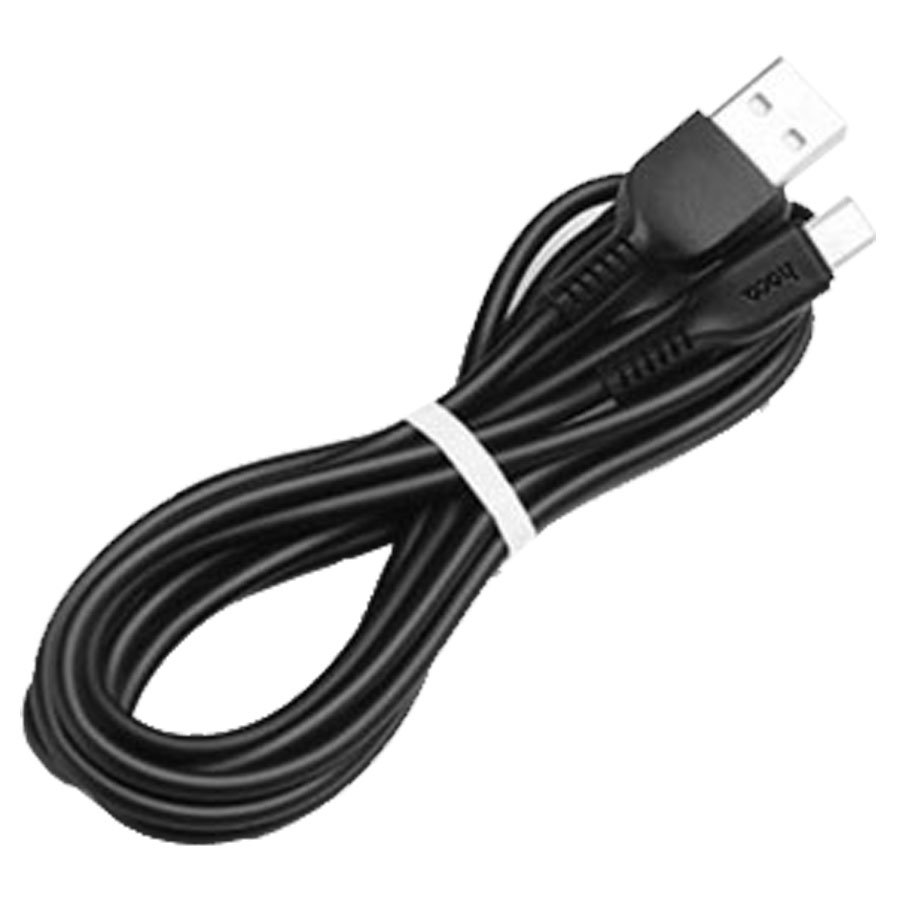 Кабель USB HOCO X20 Flash USB - MicroUSB, 2.4А, 2 м, черный фото
