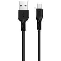 Кабель USB HOCO X20 Flash USB - MicroUSB, 2.4А, 3 м, черный фото