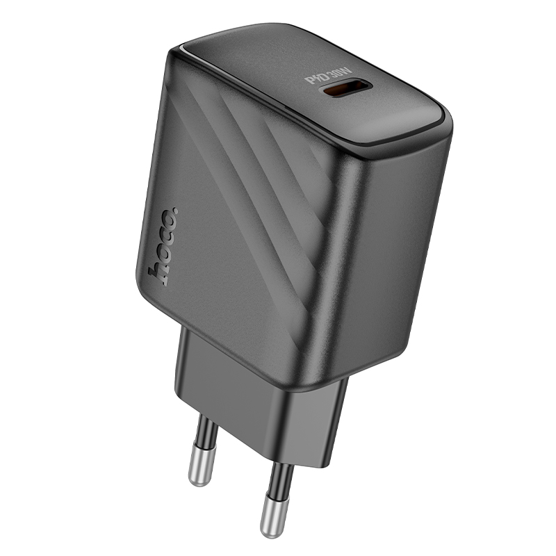 Сетевое зарядное устройство HOCO CS22A Value 1xUSB-C, 30W, черный фото
