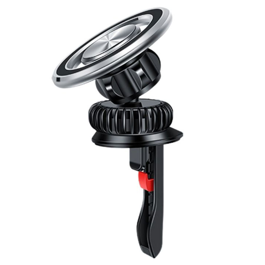 Автомобильный держатель JMARY MH-77, магнитный, на воздуховод, черный фото