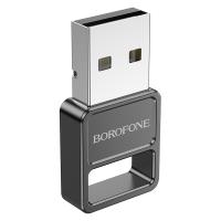 Переходник/Адаптер BOROFONE DH8 USB (m) - Bluetooth 4.0, черный фото