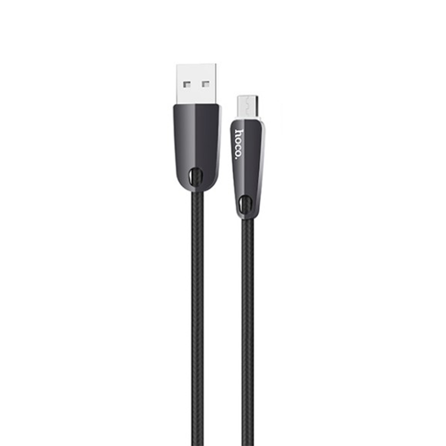 Кабель USB HOCO U35 Space shuttle USB - MicroUSB, 2.4А, 1.2 м, черный оптом недорого с доставкой Кабель USB HOCO U35 Space shuttle USB - MicroUSB, 2.4А, 1.2 м, черный фото