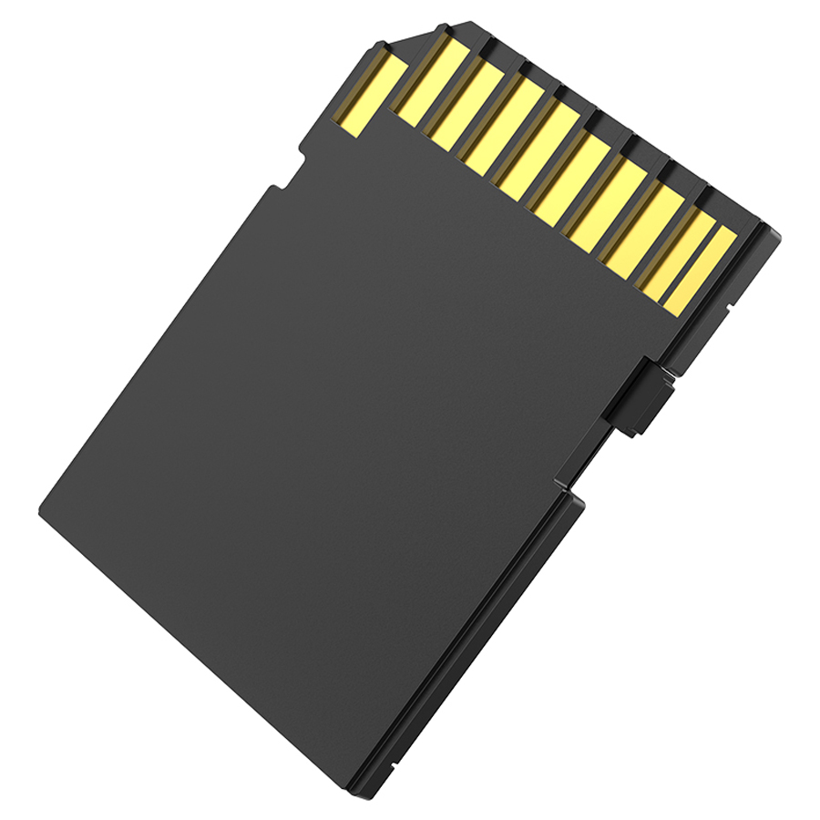 Переходник/Адаптер HOCO HB22 Card reader SD - TF, черный фото