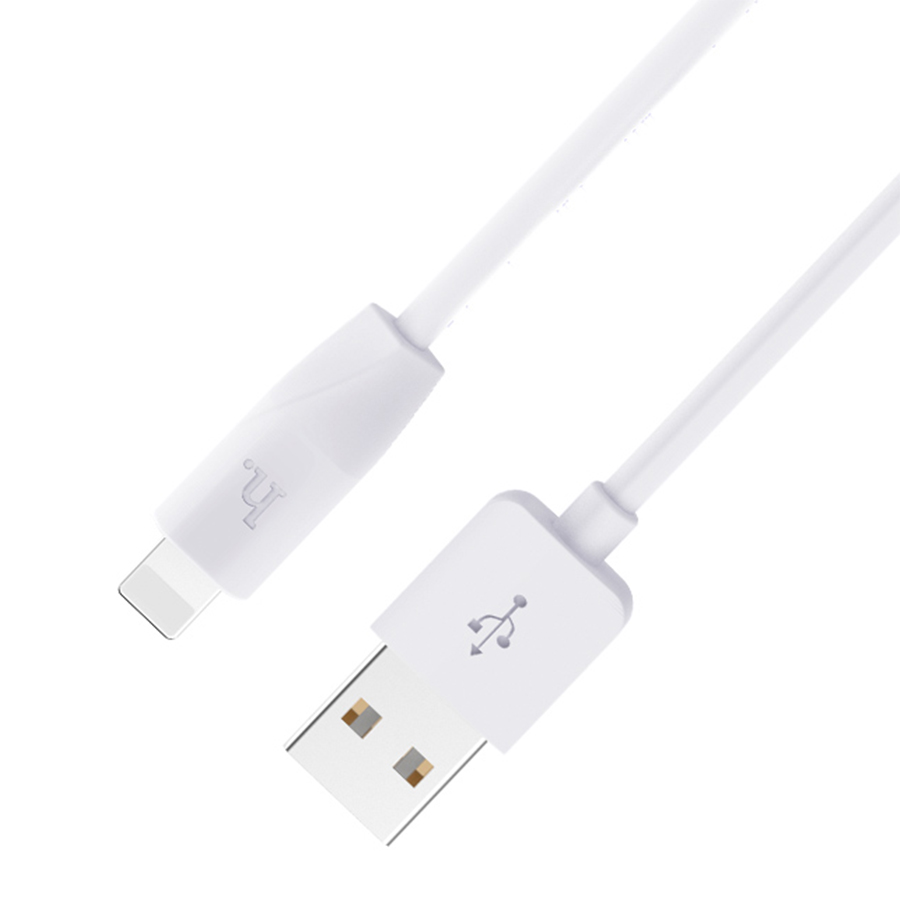 Кабель USB HOCO X1 Rapid USB - Lightning, 2.1А, 3 м, белый оптом недорого с доставкой Кабель USB HOCO X1 Rapid USB - Lightning, 2.1А, 3 м, белый фото