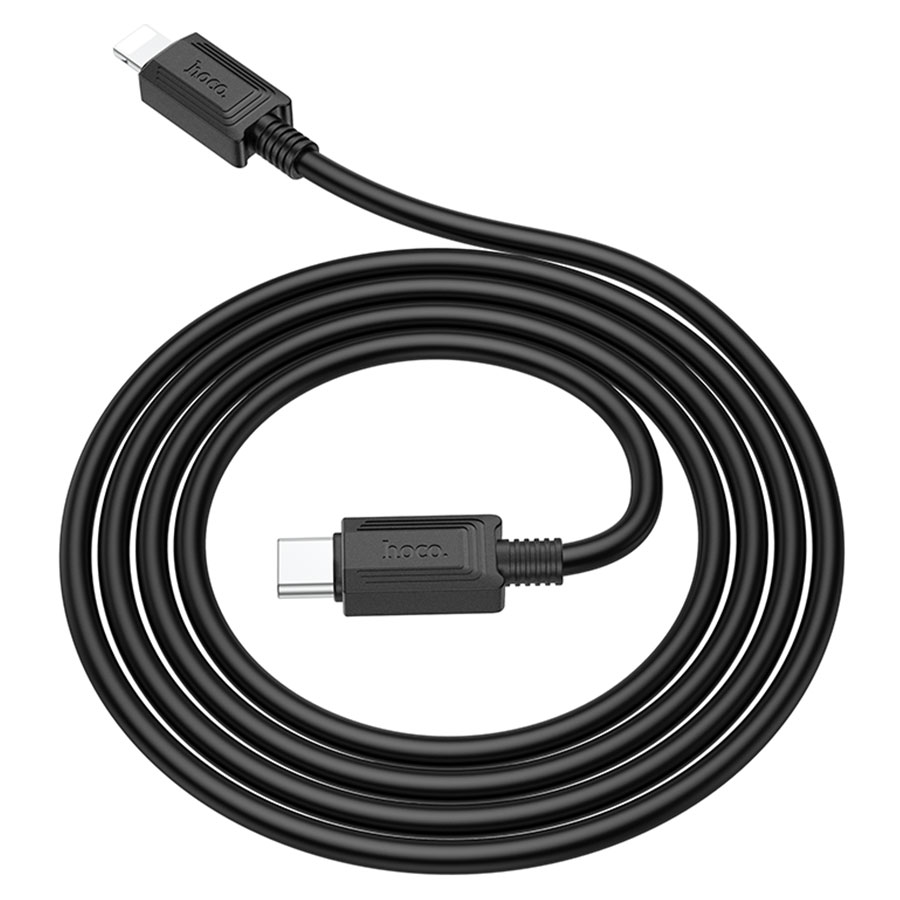 Кабель USB-C HOCO X73 Type-C - Lightning, 20W, 1 м, черный оптом недорого с доставкой Кабель USB-C HOCO X73 Type-C - Lightning, 20W, 1 м, черный фото