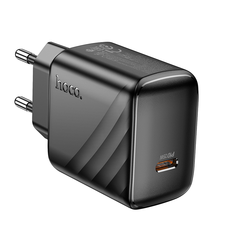 Сетевое зарядное устройство HOCO CS24A Puerto 1xUSB-C, 25W, черный фото
