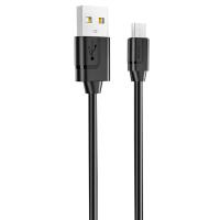 Кабель USB BOROFONE BX55 Harmony USB - MicroUSB, 2.4А, 1 м, черный оптом недорого с доставкой Кабель USB BOROFONE BX55 Harmony USB - MicroUSB, 2.4А, 1 м, черный фото