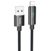 Кабель USB HOCO U125 Benefit USB - Lightning, 2.4А, 1.2 м, черный оптом недорого с доставкой Кабель USB HOCO U125 Benefit USB - Lightning, 2.4А, 1.2 м, черный фото