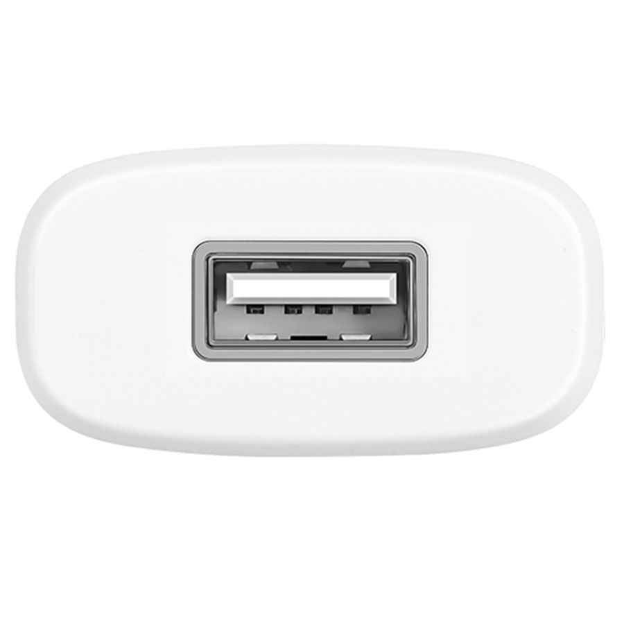 Сетевое зарядное устройство HOCO C11 Smart 1xUSB с Кабелем USB - Lightning, 1A, 5W, белый фото