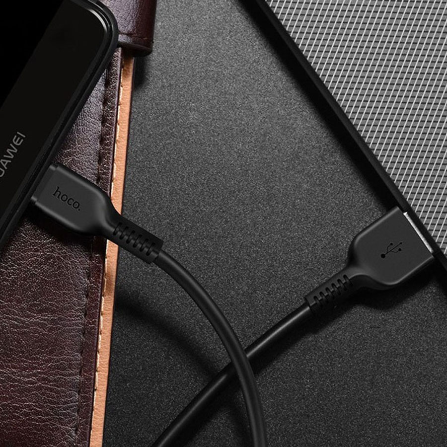 Кабель USB HOCO X20 Flash USB - Type-C, 3A, 2 м, черный фото