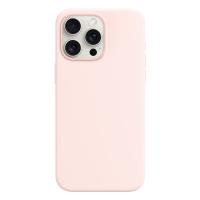 Чехол Silicone Case with MagSafe и Анимация цвета для iPhone 15 Pro Max 6.7", светло-розовый Light Pink (6) фото