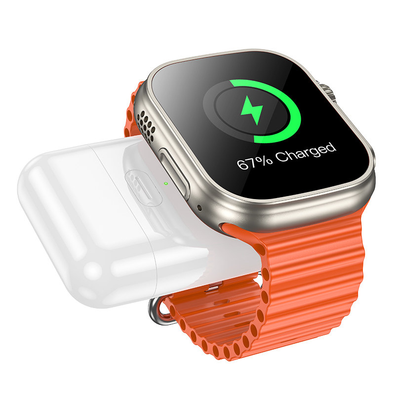 Портативный аккумулятор HOCO J120 Emergency, для Apple watch, 1000 мА⋅ч, белый фото