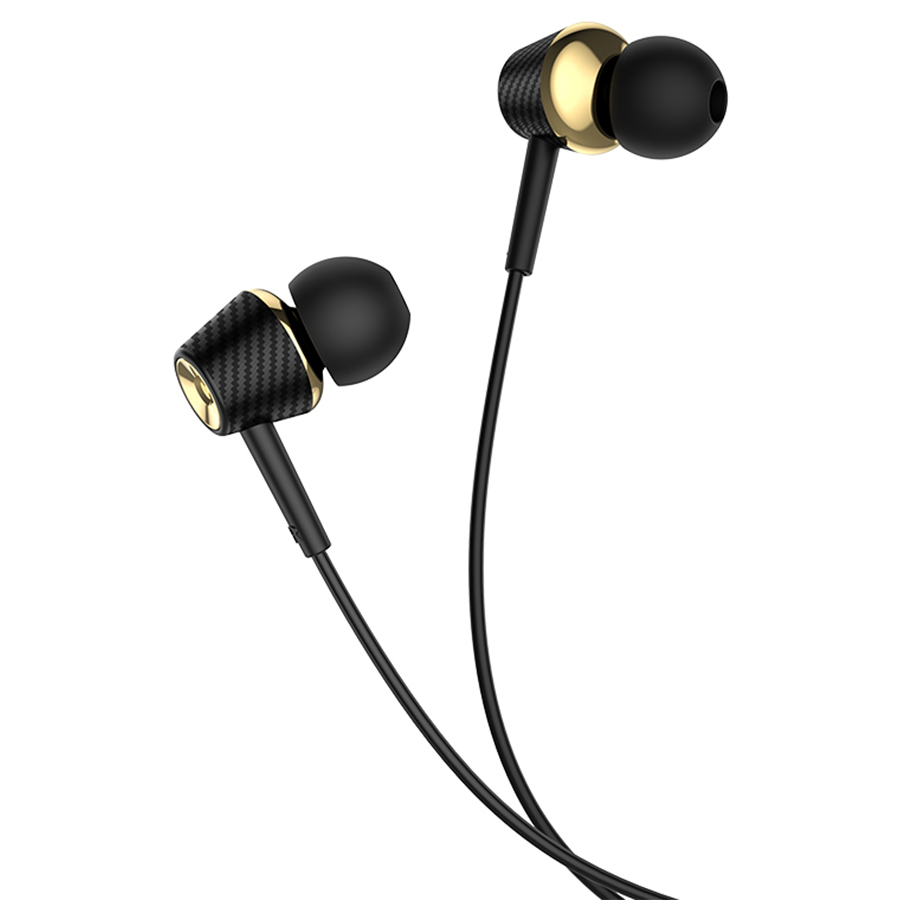 Проводные наушники HOCO M70 Graceful, Jack 3.5mm, 1.2 м, черный фото