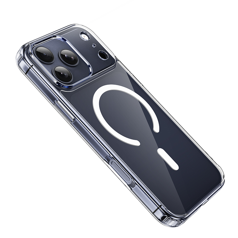 Чехол HOCO TPU Magnetic series для iPhone 17 Pro Max (6.9"), прозрачный фото