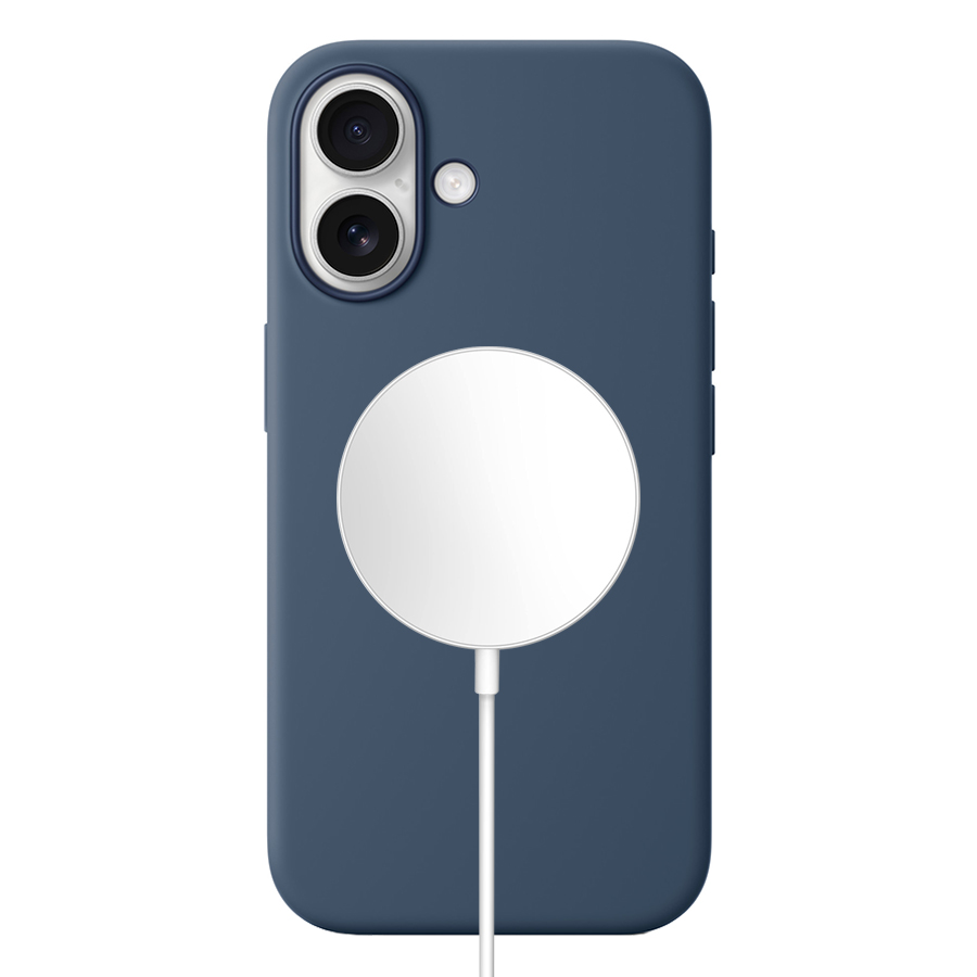 Чехол Silicone Case with MagSafe и Анимация цвета для iPhone 16 (6.1"), темно-бирюзовый (5) фото