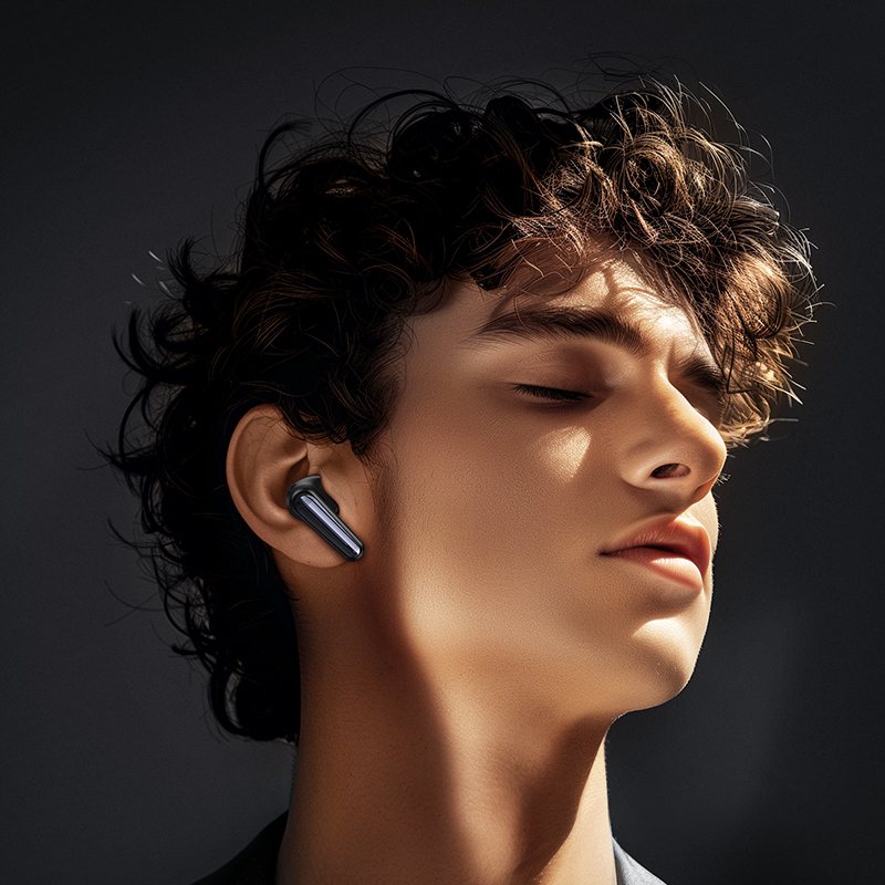 Беспроводные наушники TWS HOCO EQ23 Plus Duke, Bluetooth 5.4, черный фото