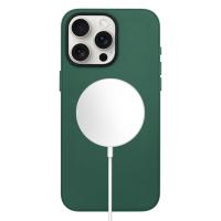 Чехол Leather Case with MagSafe KZDOO Mag Noble Collection для iPhone 15 Pro 6.1", зеленый (5) фото