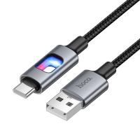 Кабель USB HOCO U144 Charging USB - Type-C, 3A, 1.2 м, черный фото