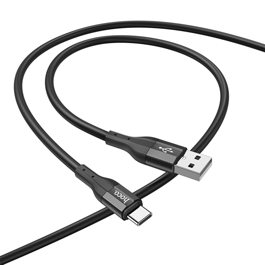 Кабель USB HOCO X72 Creator USB - Type-C, 3A, 1 м, черный фото