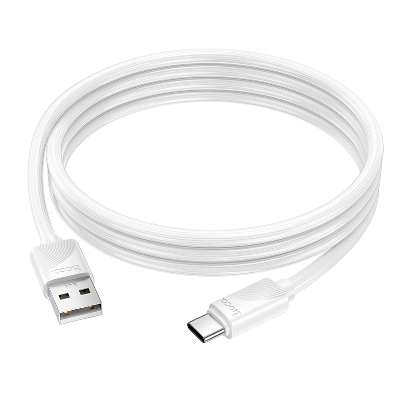 Кабель USB HOCO X114 Energy USB - Type-C, 3A, 1 м, белый фото