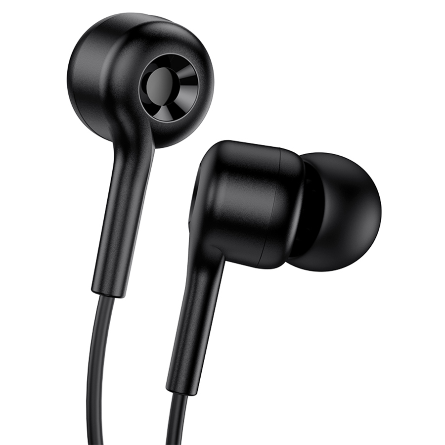 Проводные наушники HOCO M82 La musique, Jack 3.5mm, 1.2 м, черный фото