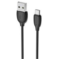 Кабель USB BOROFONE BX19 Benefit USB - MicroUSB, 1.3А, 1 м, черный фото