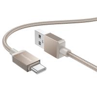 Кабель USB BOROFONE BX120 Placer USB - Type-C, 3A, 1 м, золотой фото