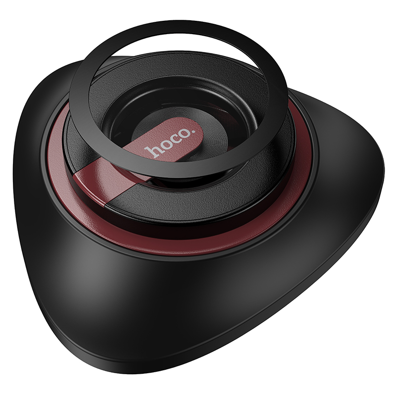 Автомобильный держатель HOCO H90 Tower, магнитный, на приборную панель, черный+красный фото