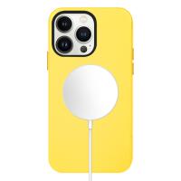 Чехол Leather Case with MagSafe KZDOO Mag Noble Collection для iPhone 13 Pro 6.1", желтый (4) фото