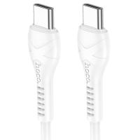Кабель USB-C HOCO X37 Cool Type-C - Type-C, 3A, 60W, 1 м, белый фото