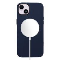 Чехол Leather Case with MagSafe KZDOO Mag Noble Collection для iPhone 14 6.1", темно-синий (11) фото