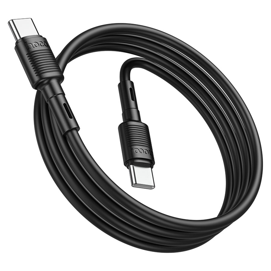 Кабель USB-C HOCO X83 Victory Type-C - Type-C, 60W, 1 м, черный оптом недорого с доставкой Кабель USB-C HOCO X83 Victory Type-C - Type-C, 60W, 1 м, черный фото