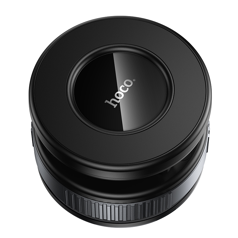 Автомобильный держатель HOCO H86 Dragon, магнитный, универсальный, черный+серый металлик фото