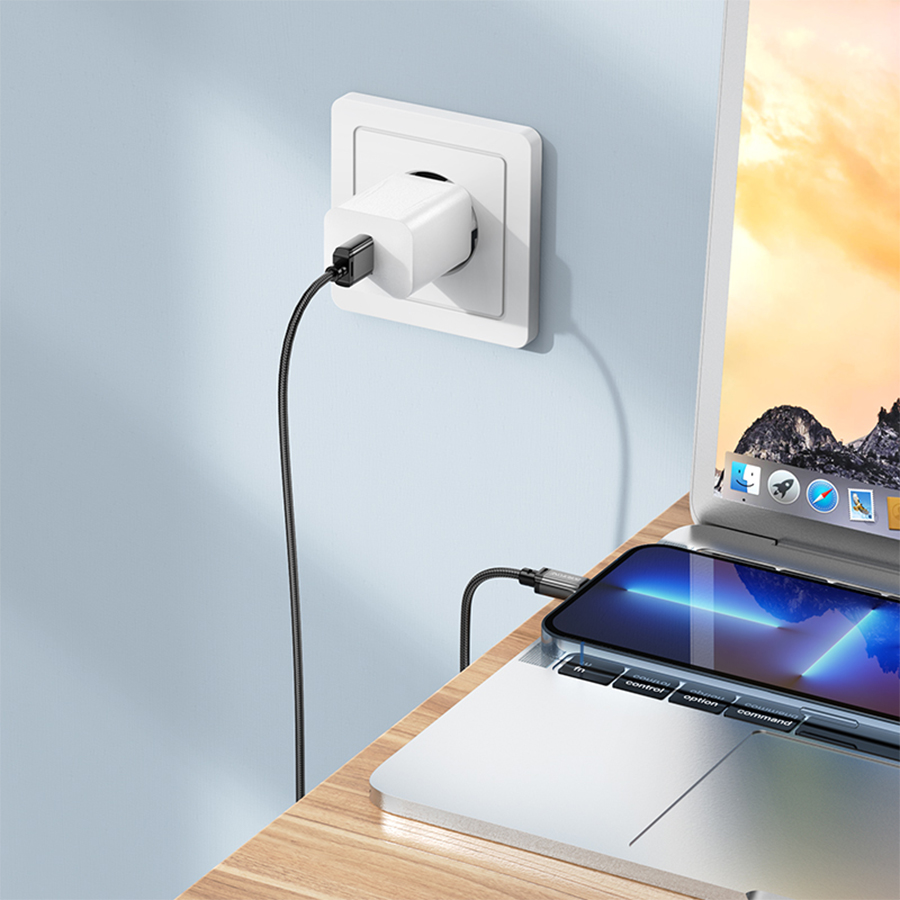 Кабель USB BOROFONE BX87 Sharp USB - Lightning, 2.4А, 1 м, черный оптом недорого с доставкой Кабель USB BOROFONE BX87 Sharp USB - Lightning, 2.4А, 1 м, черный фото