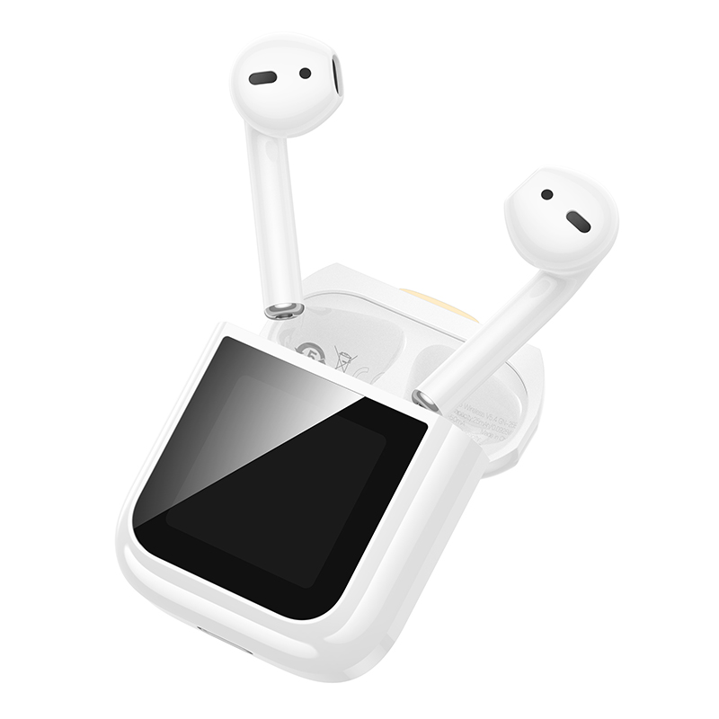 Беспроводные наушники TWS HOCO EW86 Cut, Bluetooth 5.4, белый фото