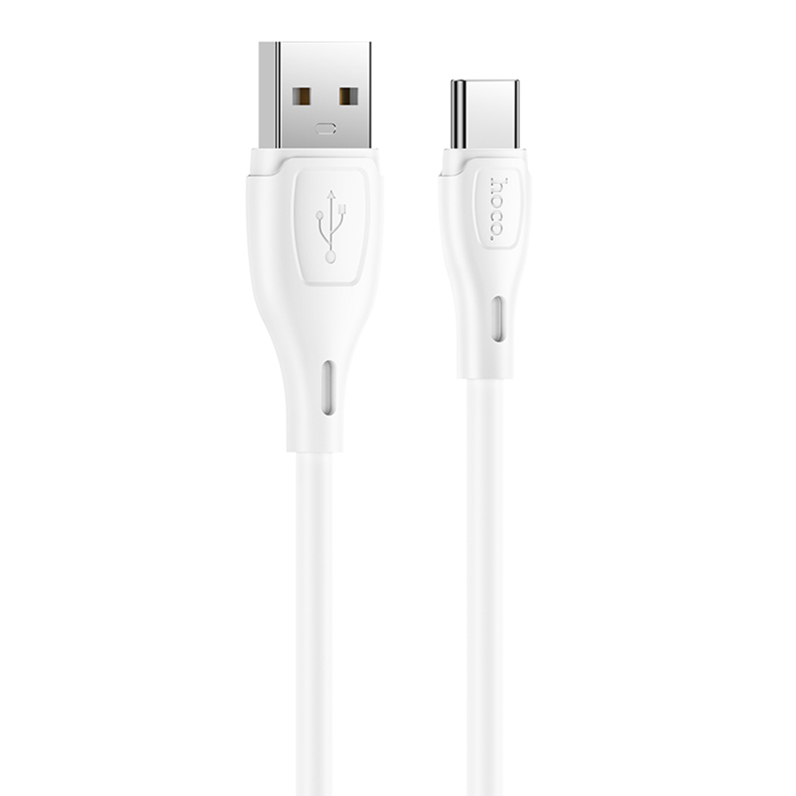 Кабель USB HOCO X61 Ultimate USB - Type-C, 3A, 1 м, белый фото