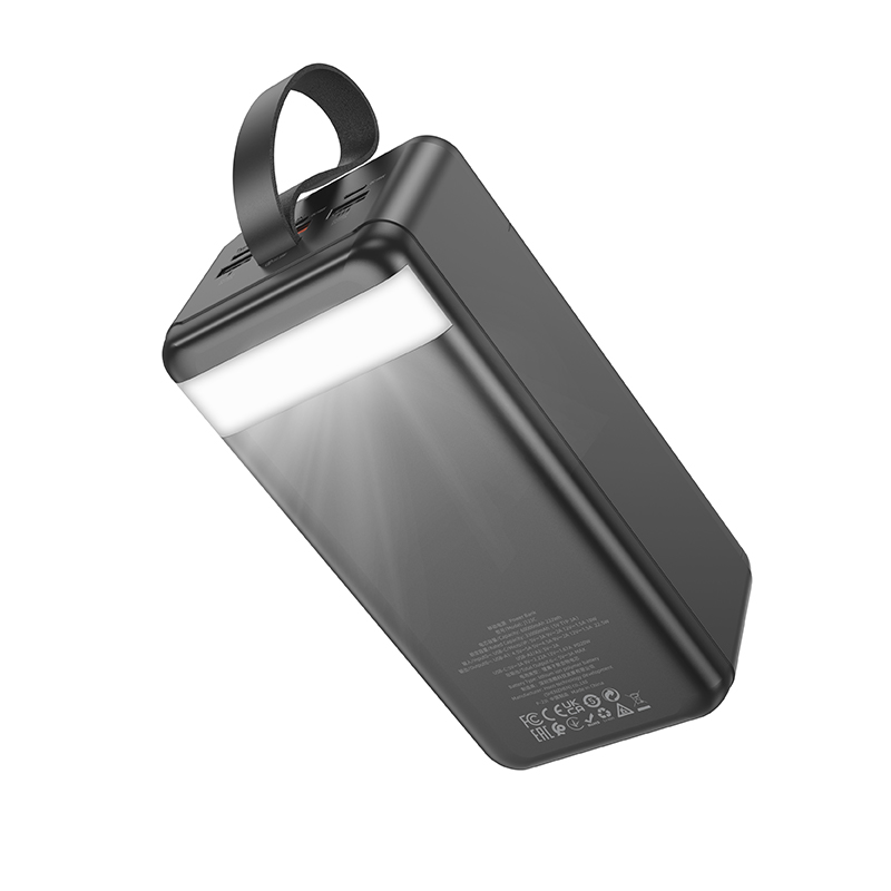 Портативный аккумулятор HOCO J123C Element, 22.5W, 60000 мА⋅ч, черный фото