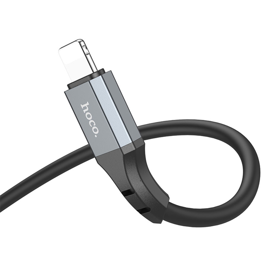 Кабель USB-C HOCO X92 Honest Type-C - Lightning, 20W, 3 м, черный фото