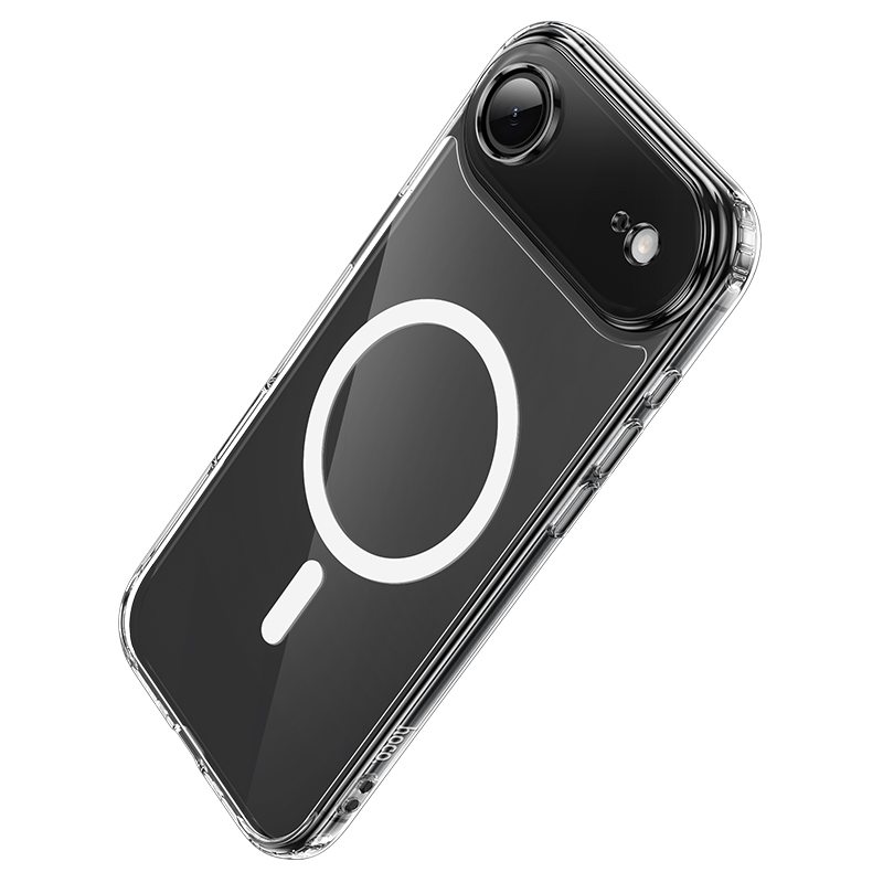 Чехол HOCO TPU Magnetic series для iPhone 17 Air (6.5"), прозрачный фото