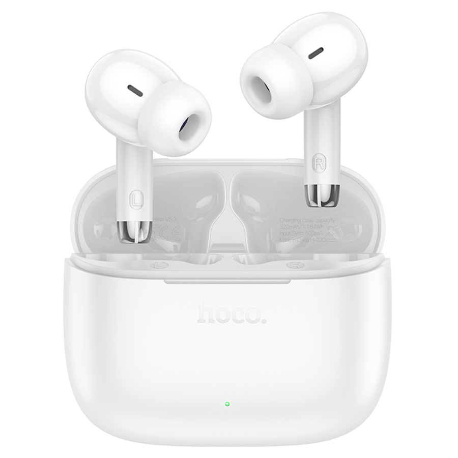 Беспроводные наушники TWS HOCO EQ2 Thought, Bluetooth 5.3, белый фото