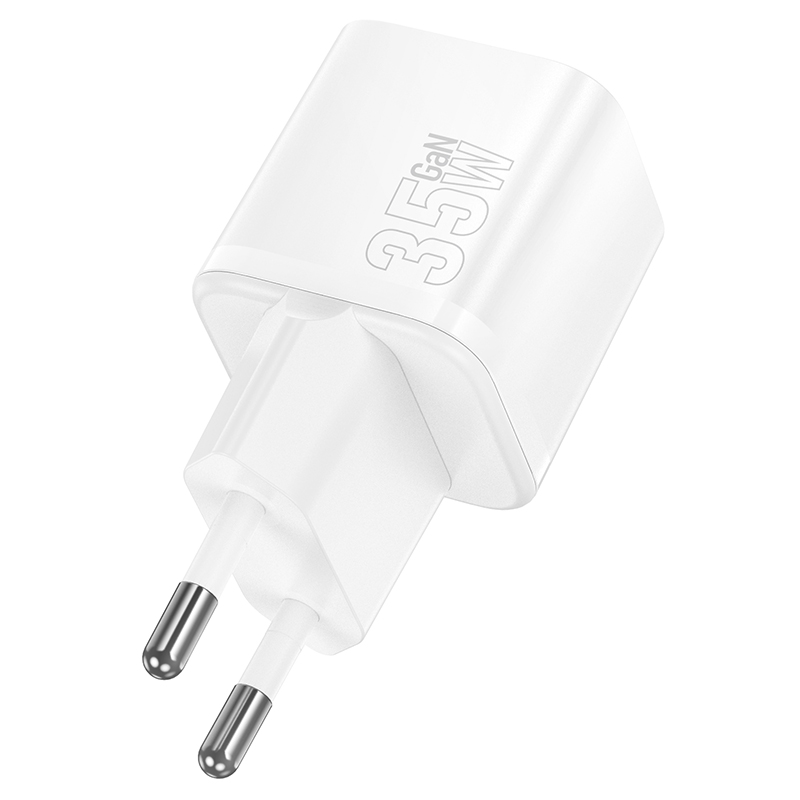 Сетевое зарядное устройство HOCO N66 Ingenious 1xUSB-C, 35W, белый фото