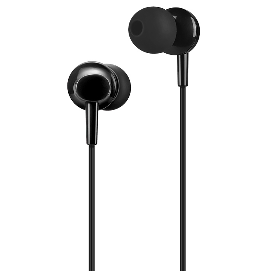 Проводные наушники HOCO M14 Inital, Jack 3.5mm, 1.2 м, черный фото
