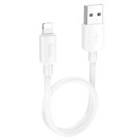 Кабель USB HOCO X96 Hyper USB - Lightning, 2.4А, 25 см, белый фото