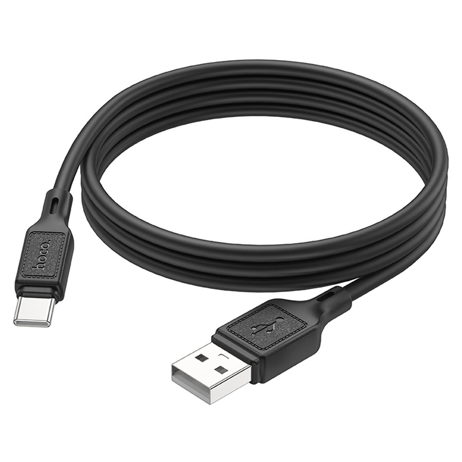 Кабель USB HOCO X90 Cool USB - Type-C, 2.4А, 1 м, черный фото