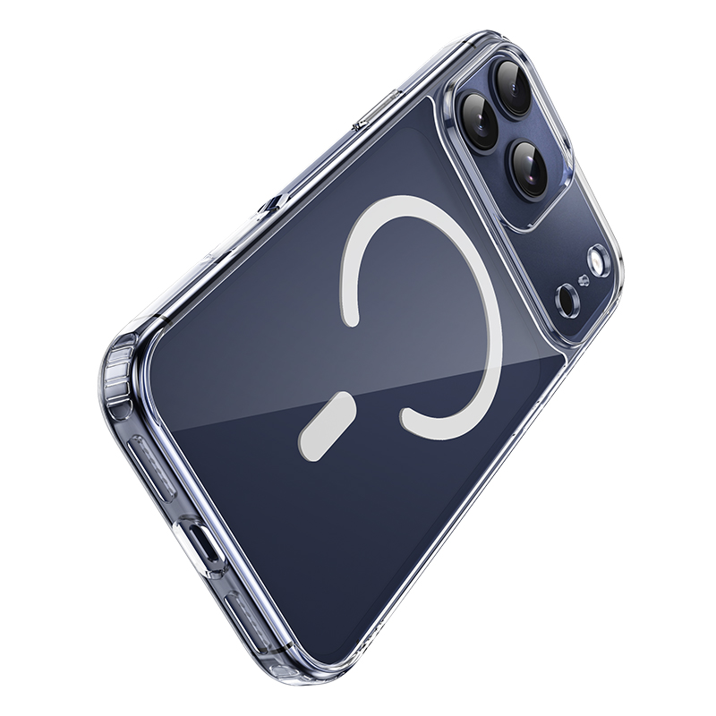 Чехол HOCO TPU Magnetic series для iPhone 17 Pro Max (6.9"), прозрачный фото