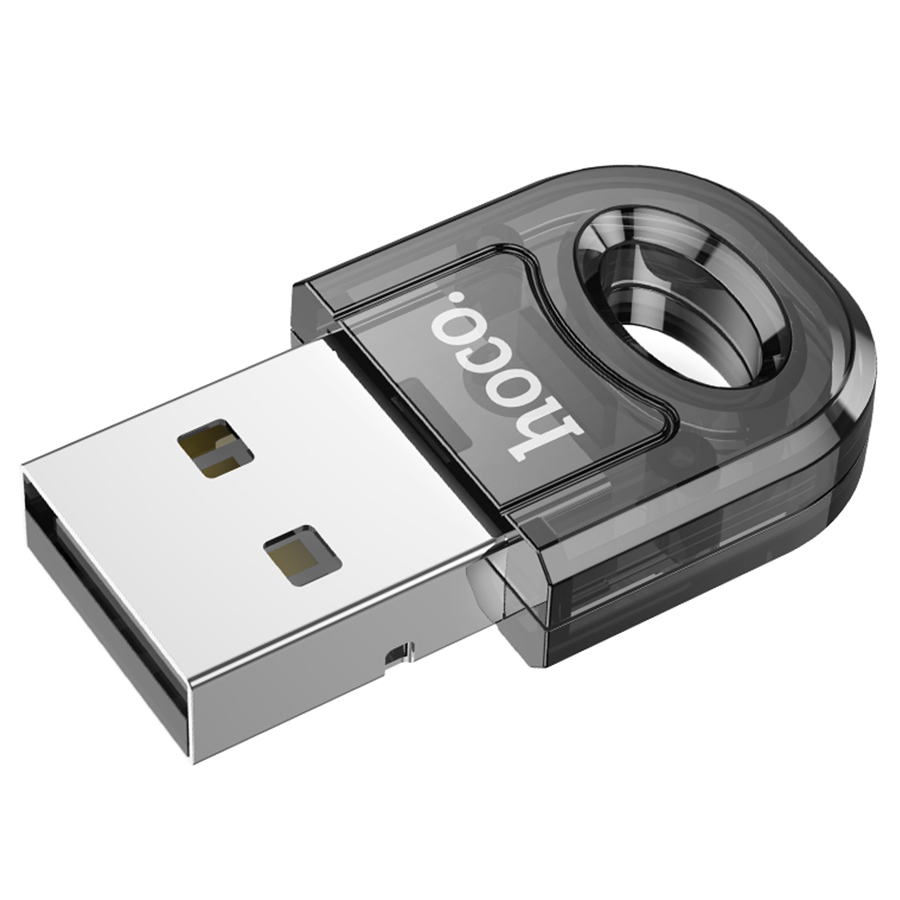 Переходник/Адаптер HOCO UA28 USB (m) - Bluetooth 5.1, черный фото