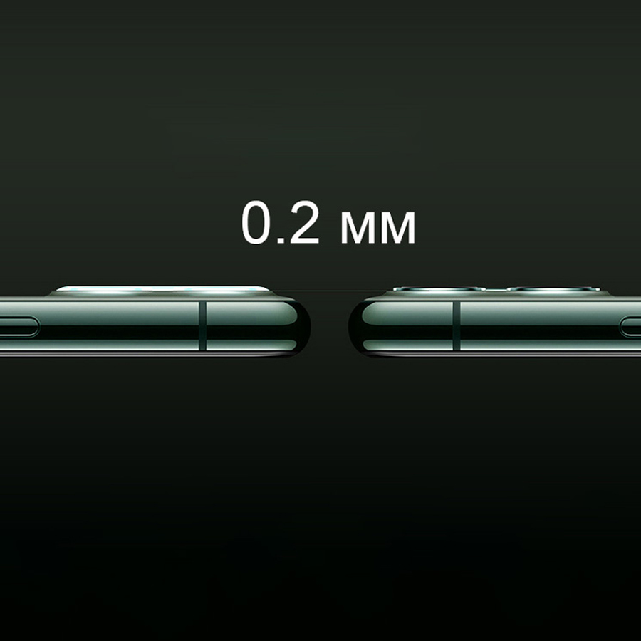 Защитное стекло на заднюю камеру TOTU AB-049 для iPhone 11, зеленый фото