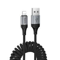 Кабель USB HOCO X121 Nuevo USB - Lightning, 2.4А, 1 м, черный фото